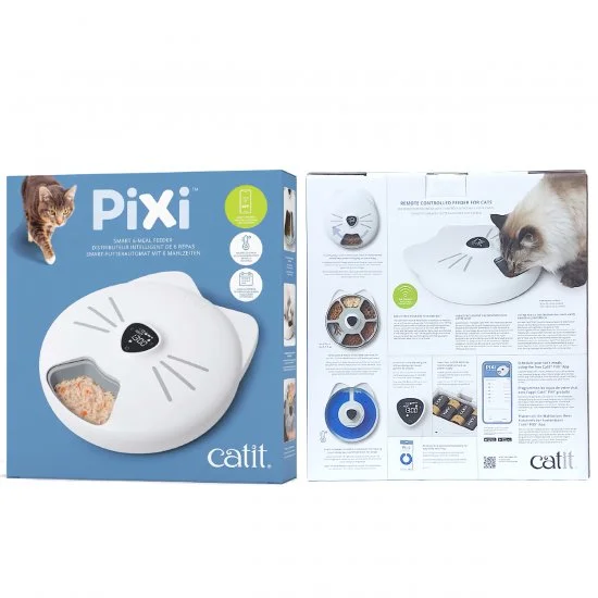 Catit Pixi Cat Smart 6 Meal Feeder Unit 3 Catit Pixi Cat Smart 6 Meal Feeder Unit