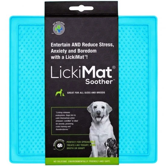 LickiMat Dog Soother Turquoise 3 LickiMat Dog Soother Turquoise