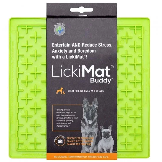 LickiMat Dog Buddy Green 3 LickiMat Dog Buddy Green