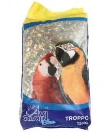 Avigrain Troppo Blue 15kg - Fruit N Nut Medley Mix 3 Avigrain Troppo Blue 15kg - Fruit N Nut Medley Mix
